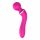 Lonely - 2in1 vervangbare kop massagetoestel en G-spot vibrator (roze)