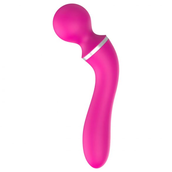 Lonely - 2in1 vervangbare kop massagetoestel en G-spot vibrator (roze)