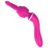 Lonely - 2in1 vervangbare kop massagetoestel en G-spot vibrator (roze)