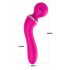 Lonely - 2in1 vervangbare kop massagetoestel en G-spot vibrator (roze)