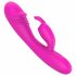 Lonely - oplaadbare G-spot vibrator met clitorisstimulator (paars)