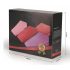 Magic Pillow - sekspaar kussen set - 2-delig (rood)