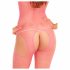 Rene Rofe - net catsuit (S-L) - roze