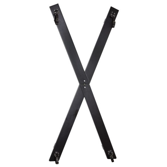 ZADO - St. Andrew's Cross Restraint Set (Black) 