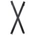 ZADO - St. Andrew's Cross Restraint Set (Black) 