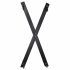 ZADO - St. Andrew's Cross Restraint Set (Black) 