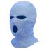 Bivakmuts - gebreide zuigmasker met 3 openingen (blauw)