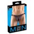 Svenjoyment - metalen ring jock slip (zwart)