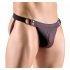 Svenjoyment - metalen ring jock slip (zwart)