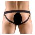 Svenjoyment - metalen ring jock slip (zwart)