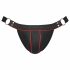 Svenjoyment - metalen ring jock slip (zwart)