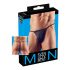 Mini-string voor mannen (zwart)