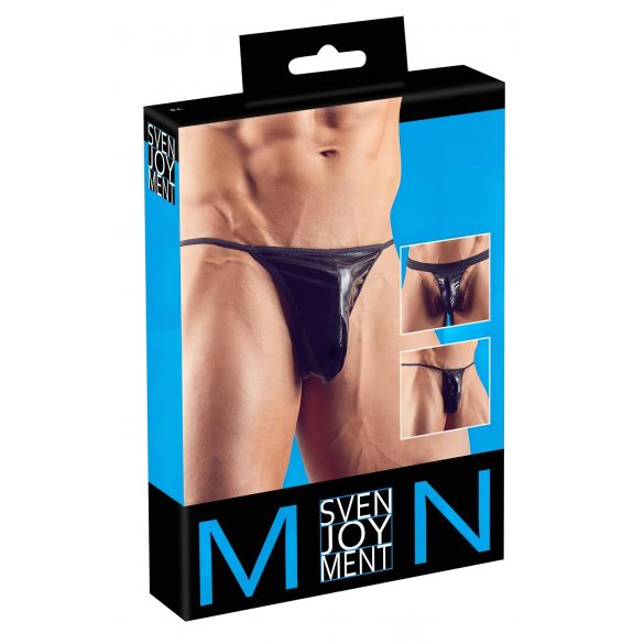 Svenjoyment - mannen tangaslip set - zwart (3 delig) S-L