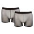 Svenjoyment - transparant boxerset - zwart (2-delig) S-L