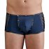 NEK - zwarte veters-net inzetstuk boxer (blauw) - M