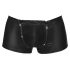 Svenjoyment - matte zwarte boxer met rits en strass