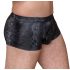 NEK - boxershort met slangenhuid patroon (zwart) - XL