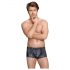 NEK - boxershort met slangenhuid patroon (zwart) - XL