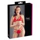 Cottelli - open kanten BH set (rood)