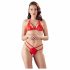 Cottelli - open kanten BH set (rood)