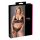 Cottelli Plus Size - Lingerieset van fijne kant (zwart)