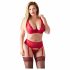 Cottelli Plus Size - Red Versatile Lingerie Set 