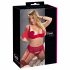 Cottelli Plus Size - Red Versatile Lingerie Set 