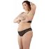 Cottelli Plus Size - parel BH set (zwart)