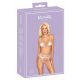 Zoenbaar - kanten lingerie set (roze) - L/XL