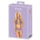 Zoenbare - kanten lingerie set (paars)