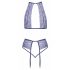 Zoenbare - kanten lingerie set (paars) - L/XL