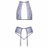 Zoenbare - kanten lingerie set (paars) - L/XL