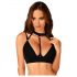 Obsessive Brasica - halter nek bh (zwart) - M/L