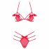 Obsessive Giftella - lingerieset met strik (rood)