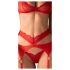 Obsessive Cupid Desir - kanten lingerie set (rood)