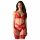 Obsessive Cupid Desir - kanten lingerie set (rood) - L/XL