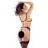 Cottelli - open kanten lingerie set (zwart) - M