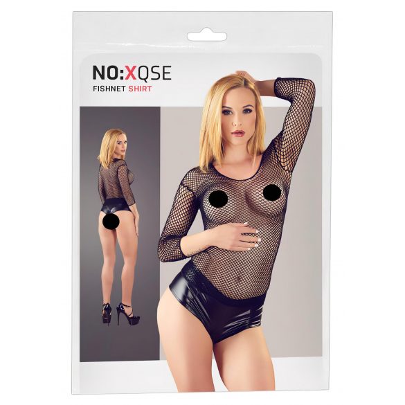 NO:XQSE - Dames, nettop - zwart (S-L)