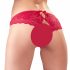 Cottelli - Open Slip met Strik (rood)