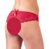 Cottelli - Open Slip met Strik (rood) - M