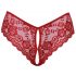 Cottelli - Open kanten slip (rood) - XL