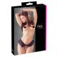 Cottelli - open parel-string (zwart) - XL