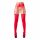 NO:XQSE - glanzend jarretel set (rood)