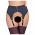 Cottelli - Matte Garter Belt (Black)  - M