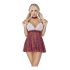 Cottelli - Schoolgirl Costume (Red-White) 