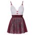 Cottelli - Schoolgirl Costume (Red-White) 