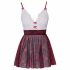 Cottelli - Schoolgirl Costume (Red-White) 