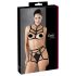 Cottelli - elegante lingerie set - zwart (S-L)