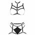 Cottelli - elegante lingerie set - zwart (S-L)