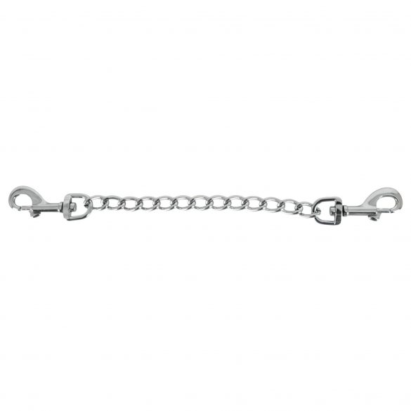 ZADO - dubbele metalen karabijnhaak en ketting (15cm)